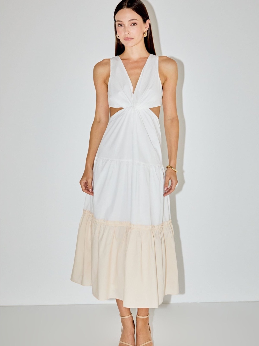 Worn Once - Endless Rose Cutout Maxi Dress